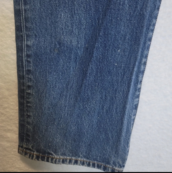 Levi's 517 Bootcut Men's Jeans Dark Wash Loose Fit Western Wear - Picture 8 of 12